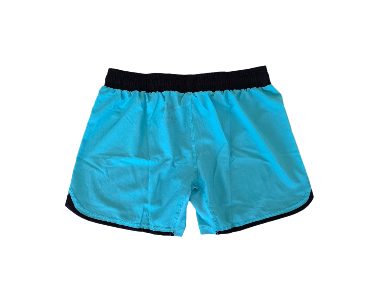 PHILOSOPHY BLUE AND BLACK GRAPPLING SHORTS