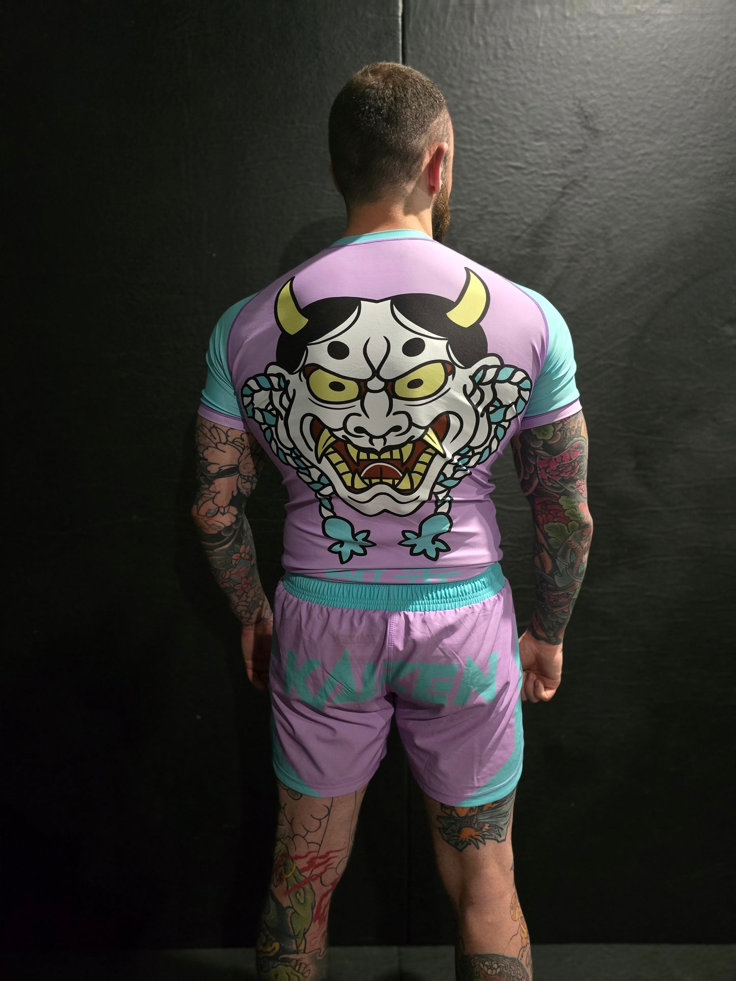 NO GI LILAC AND BUBBLEGUM SHORTS