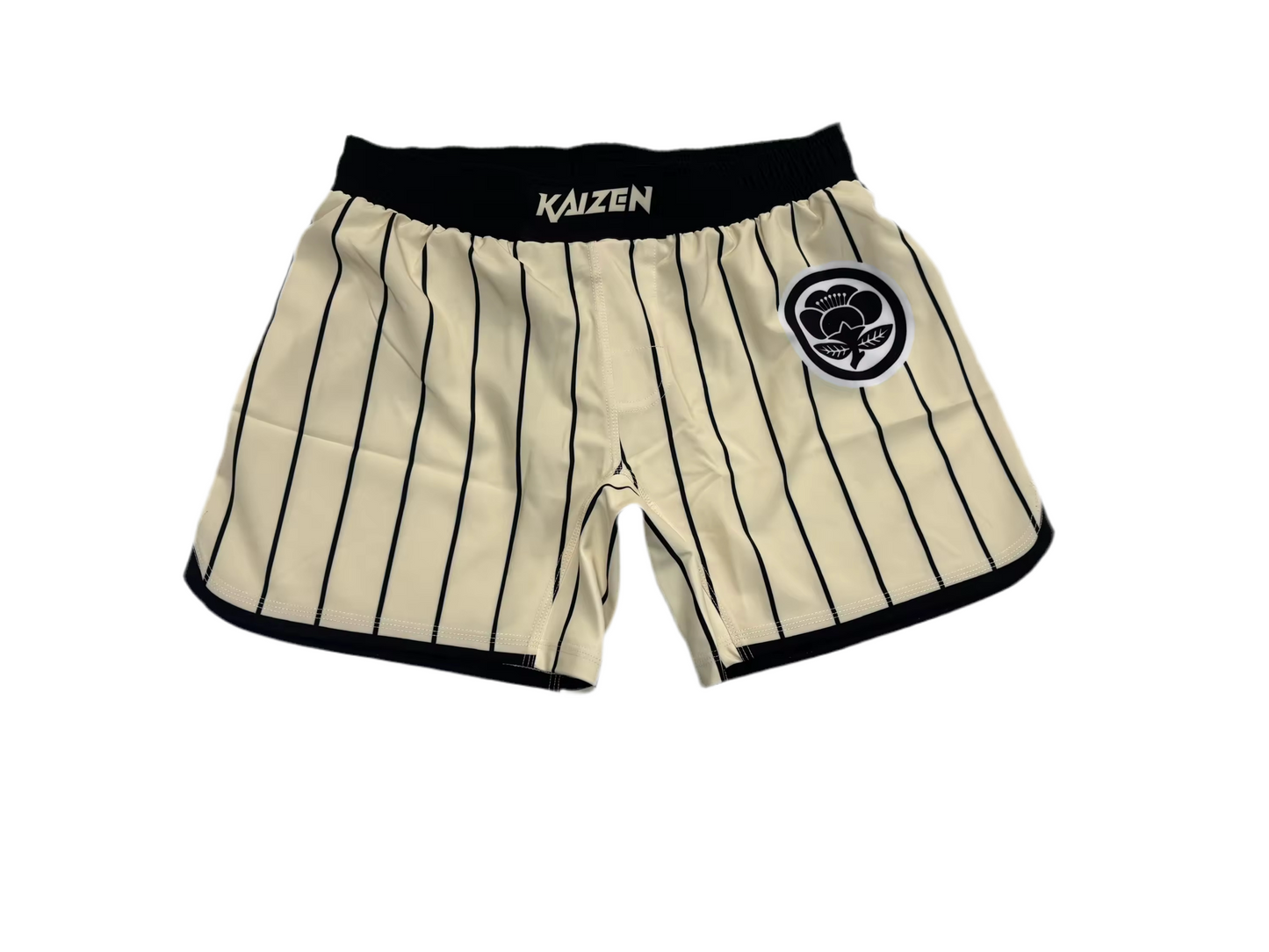 KAIZEN HOMERUN OFF WHITE GRAPPLING SHORTS
