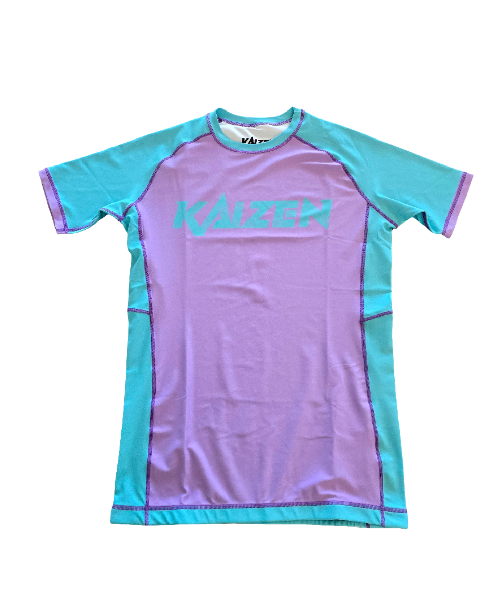 LILAC AND BUBBLEGUM ONI V2 RASHGUARD