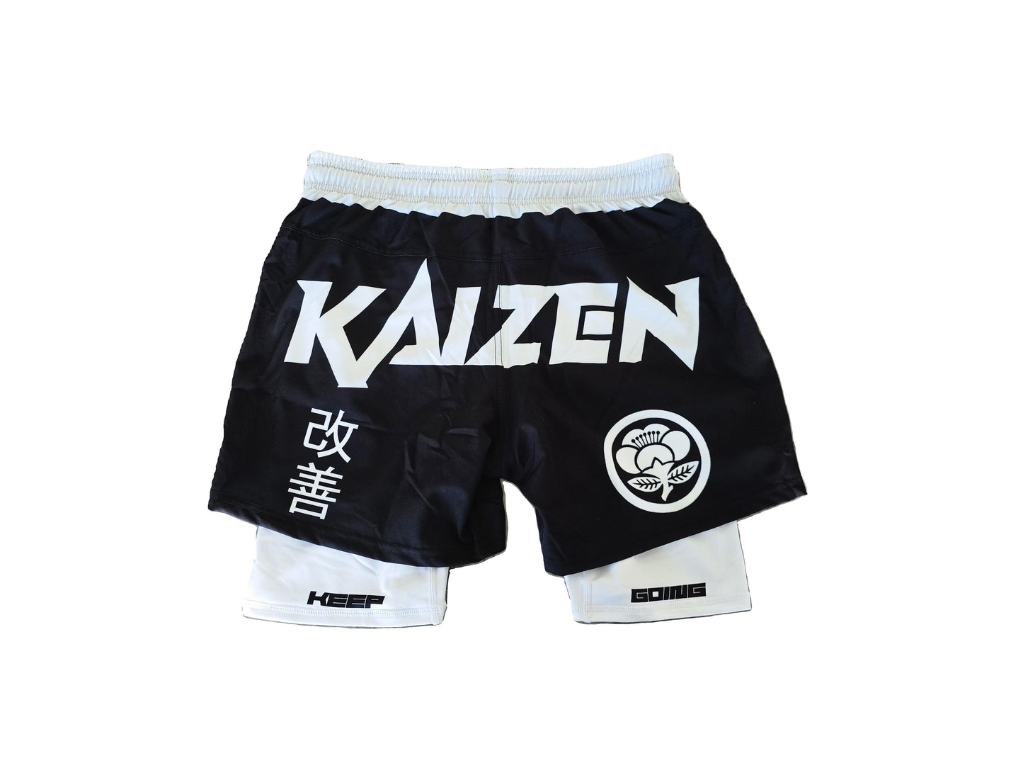 KAIZEN 2 IN 1 HYBRID MMA GLADIATOR STYLE SHORTS
