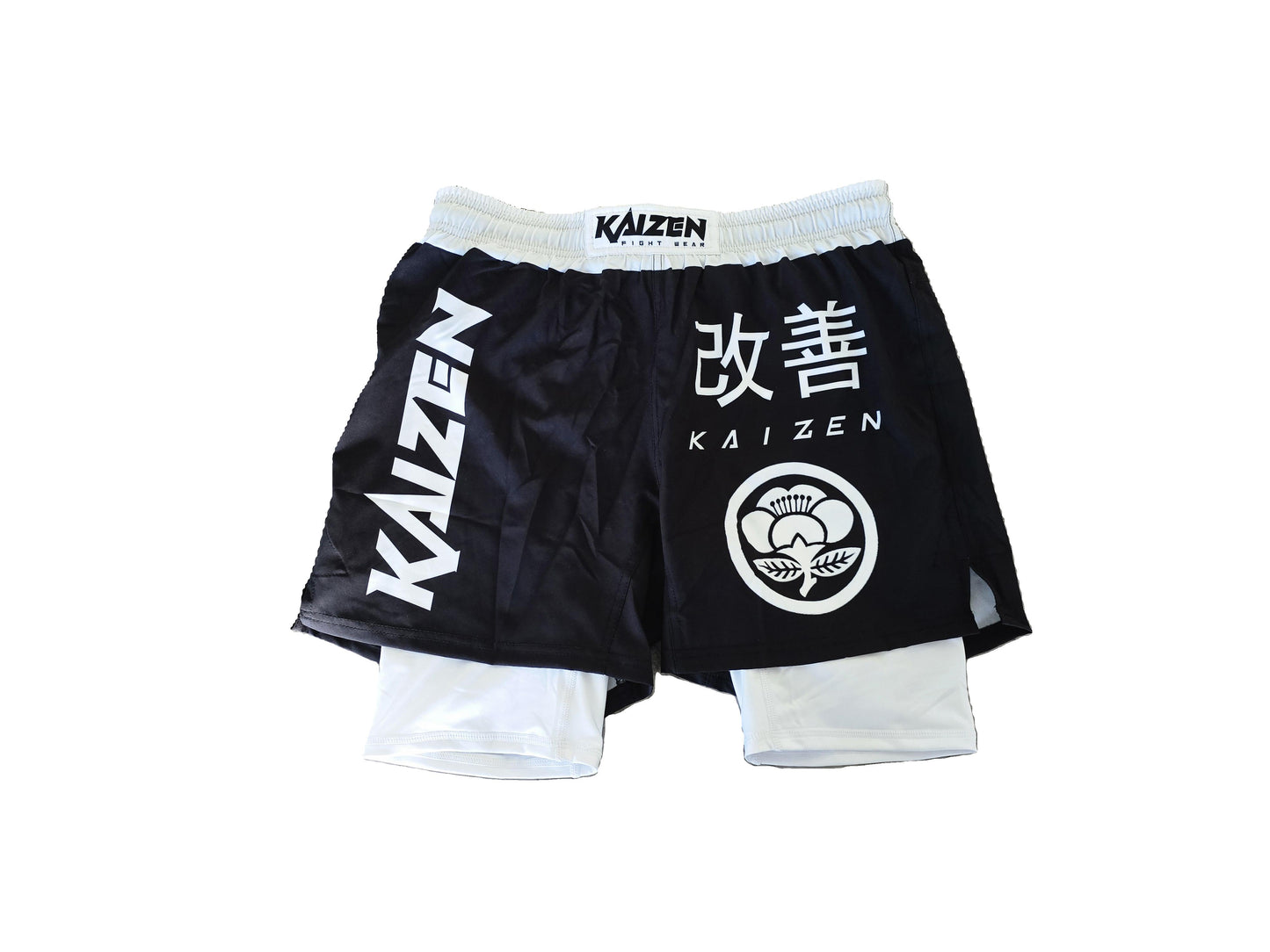 KAIZEN 2 IN 1 HYBRID MMA GLADIATOR STYLE SHORTS