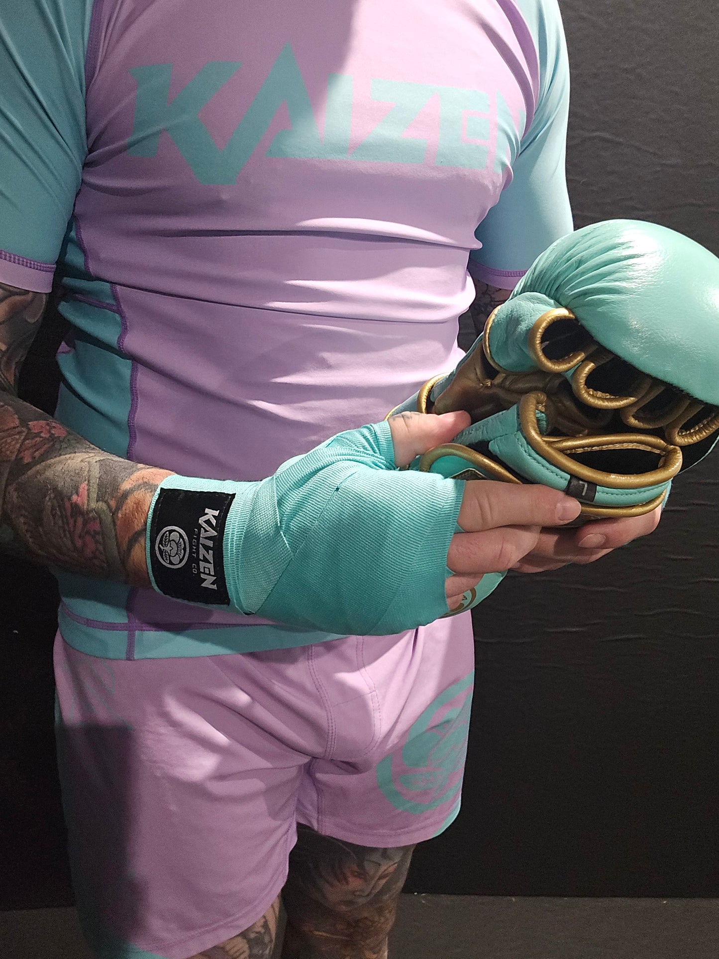 KAIZEN TEAL HANDWRAPS 4.5M